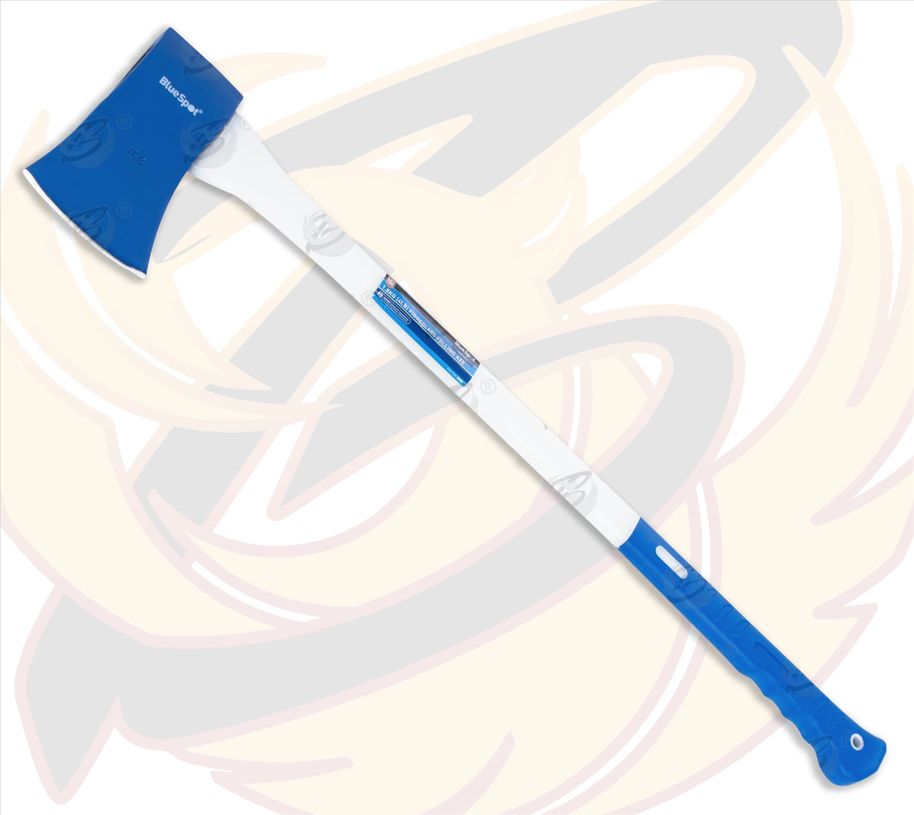 BLUESPOT 1.8KG ( 4LB ) FIBREGLASS FELLING AXE