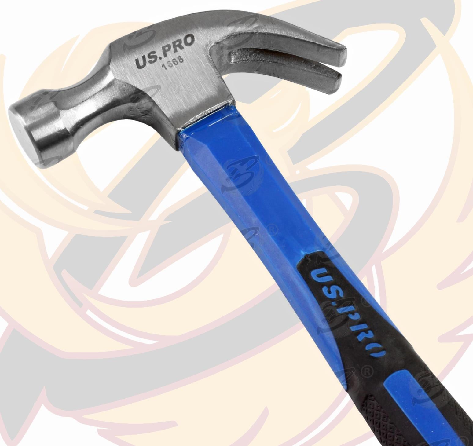 US PRO 16OZ CLAW HAMMER
