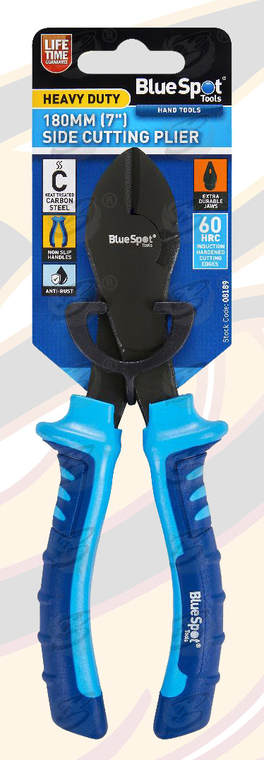 BLUESPOT 180MM (7") HEAVY DUTY SIDE CUTTER PLIER