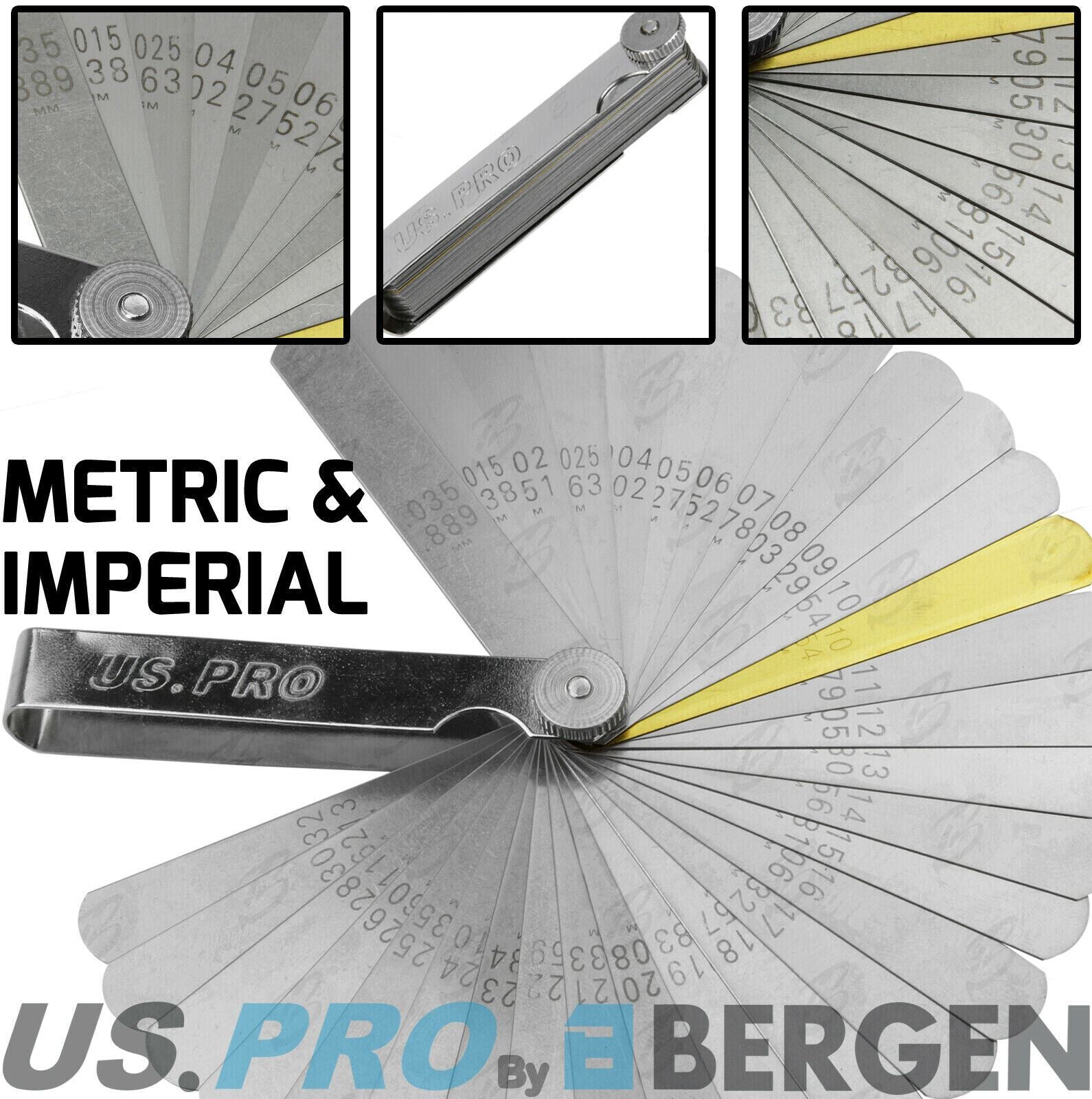 US Pro 32 Blade Feeler Guage 5867