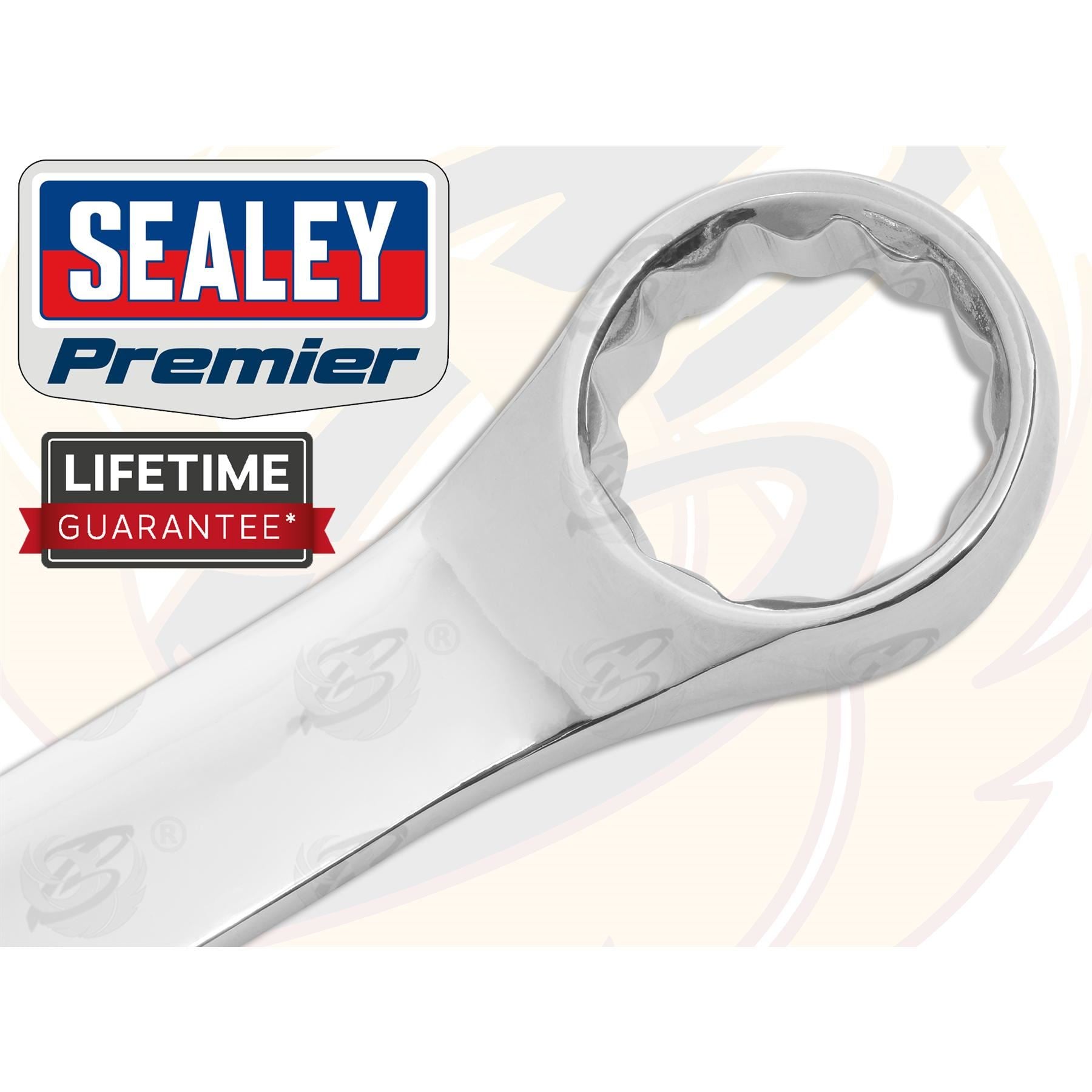 SEALEY 12PCS COMBINATION SPANNER SET ( OEPN & RING END ) ( 8MM - 19MM )