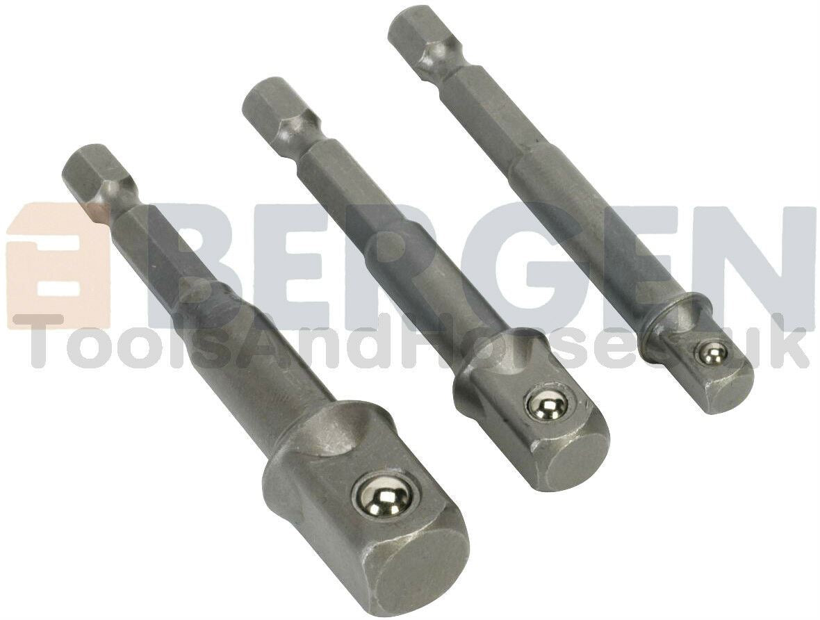 US PRO 3PCS DRILL SOCKET ADAPTERS