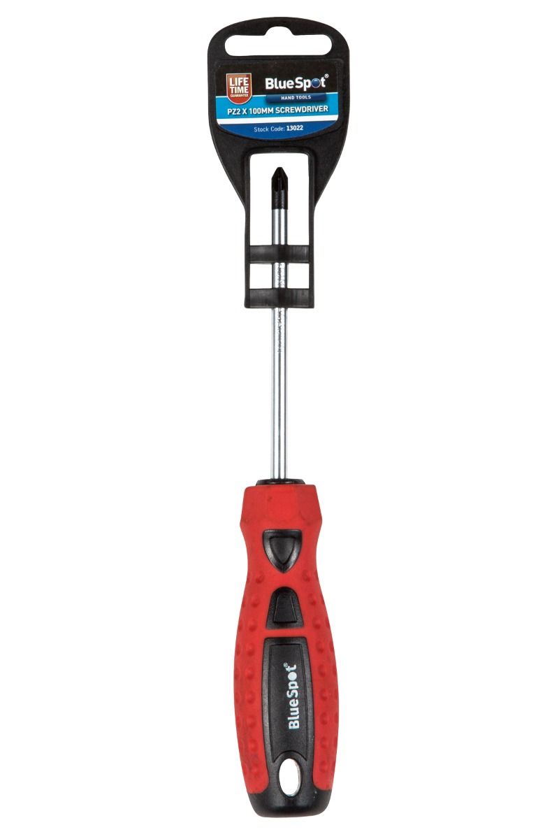 BlueSpot PZ 2 x 100mm Screwdriver With A Manufacturers LifeTime Guarantee 13022
