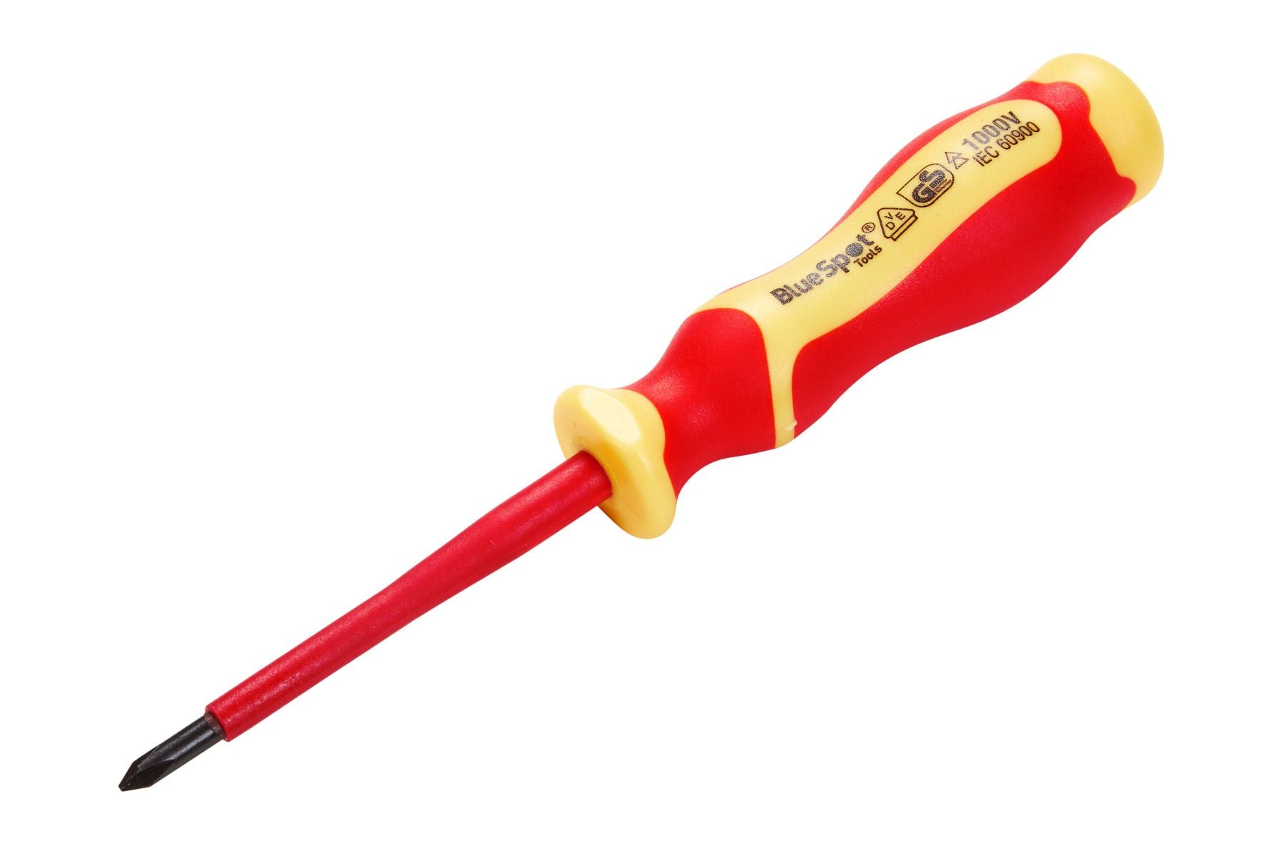 BlueSpot PH1 x 80mm VDE Screwdriver With A Manufacturers LifeTime Guarantee 13554