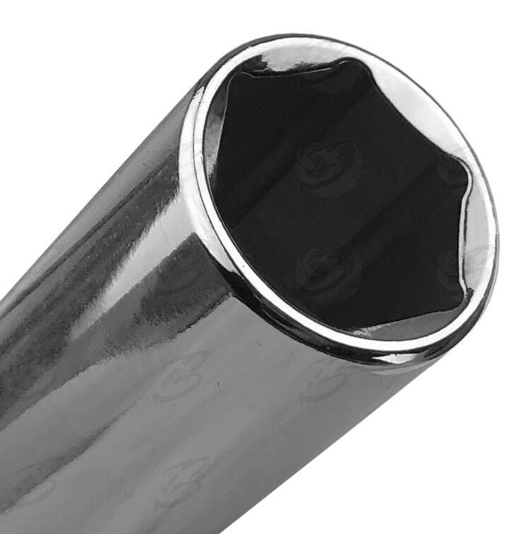 US PRO 12PCS 1/4" & 3/8" & 1/2" DRIVE 10MM & 13MM DEEP & SHALLOW 6 POINT SOCKETS