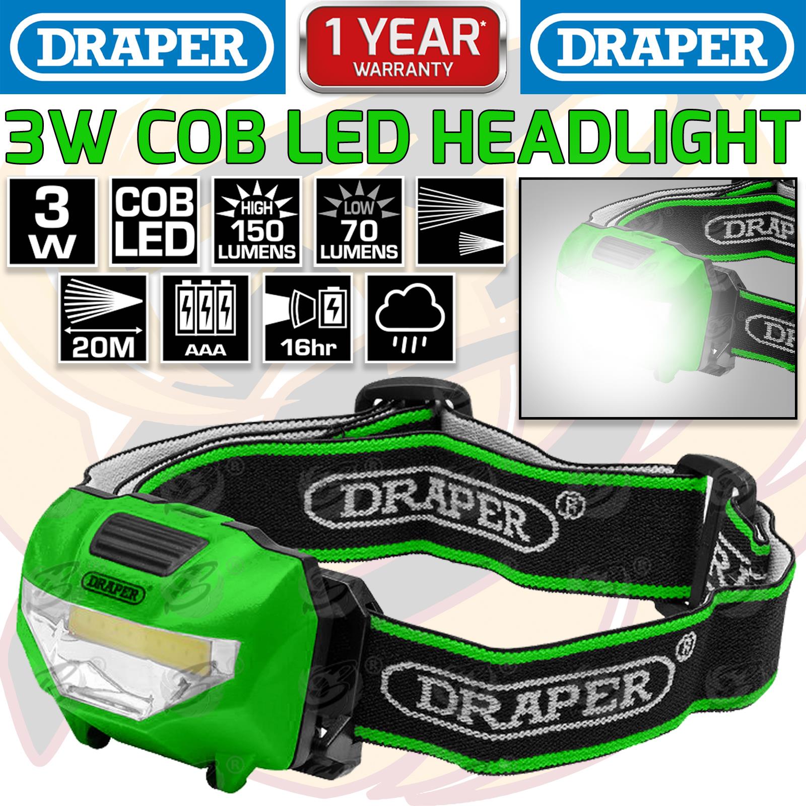 Draper Cob Led Headlight ( G ) ( 90072 ( G ) )