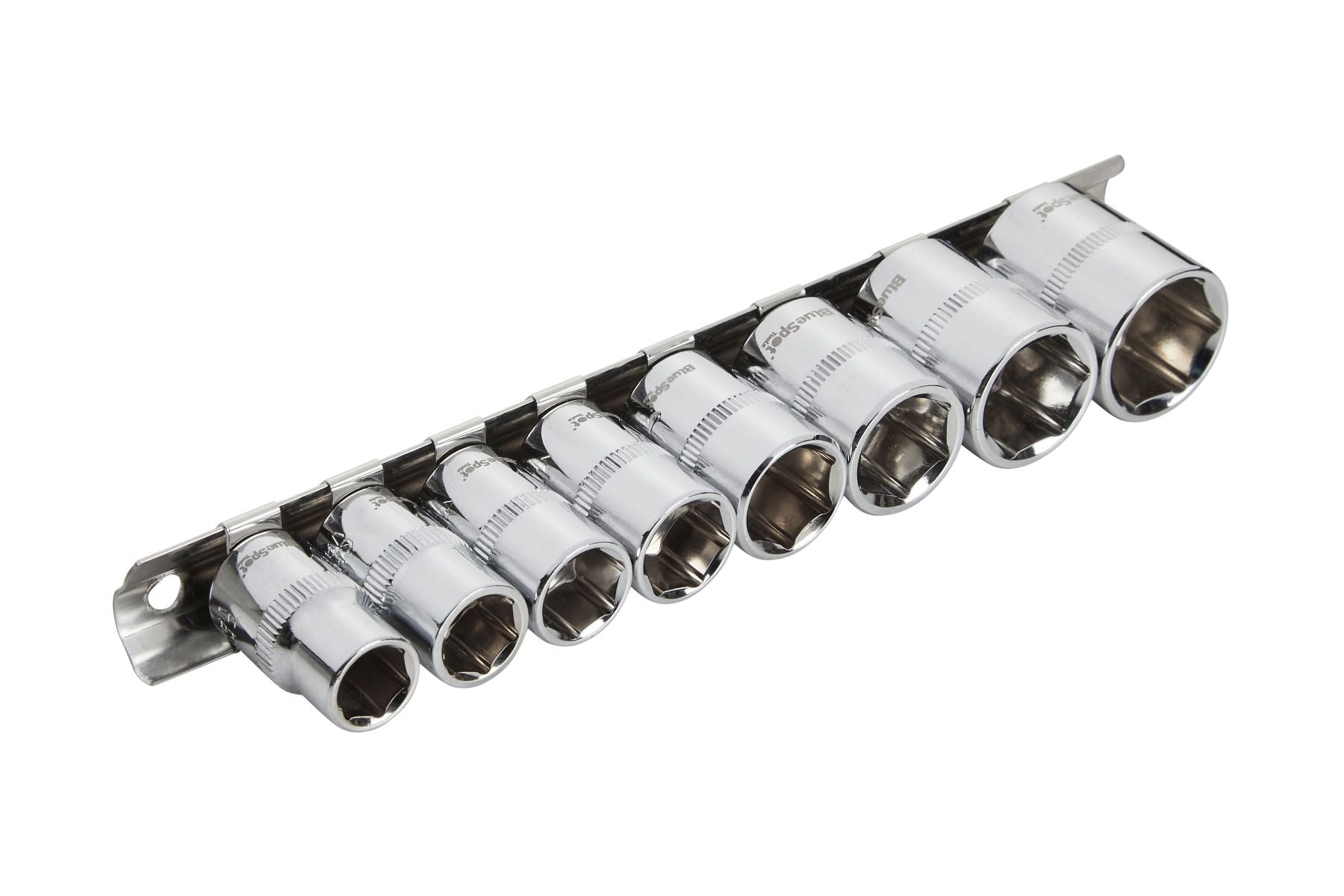BlueSpot 8 Piece 3/8" Metric Socket Set (10-19mm) With A Manufacturers LifeTime Guarantee 01524