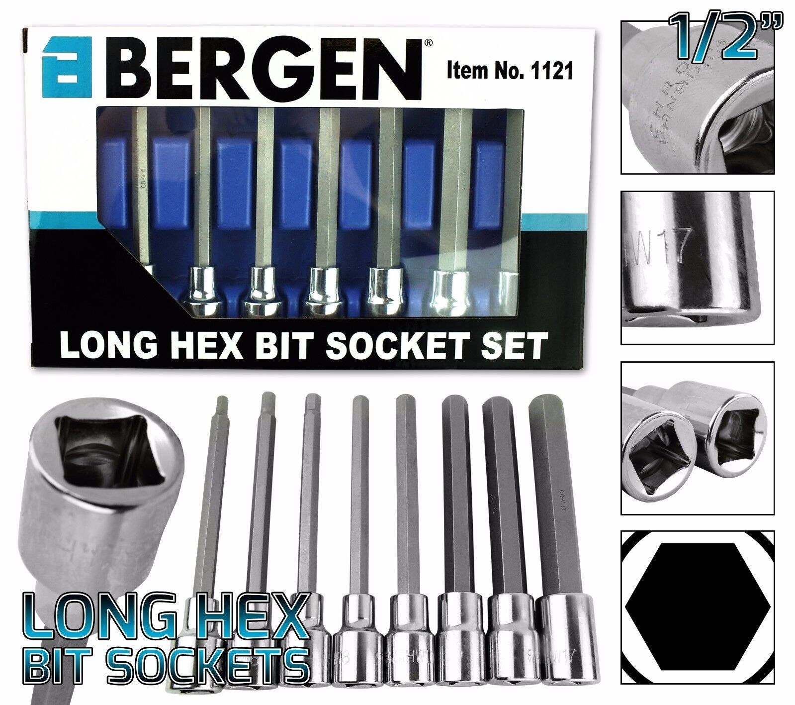 US Pro 8 Piece 1/2