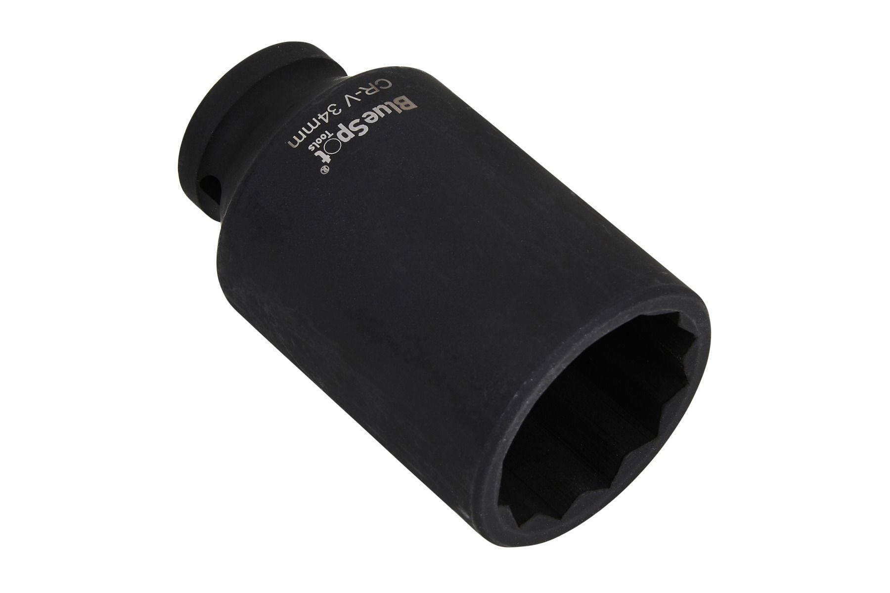 BlueSpot 34mm 1/2" Drive 12 Point Deep Impact Socket With A Manufacturers LifeTime Guarantee 01682