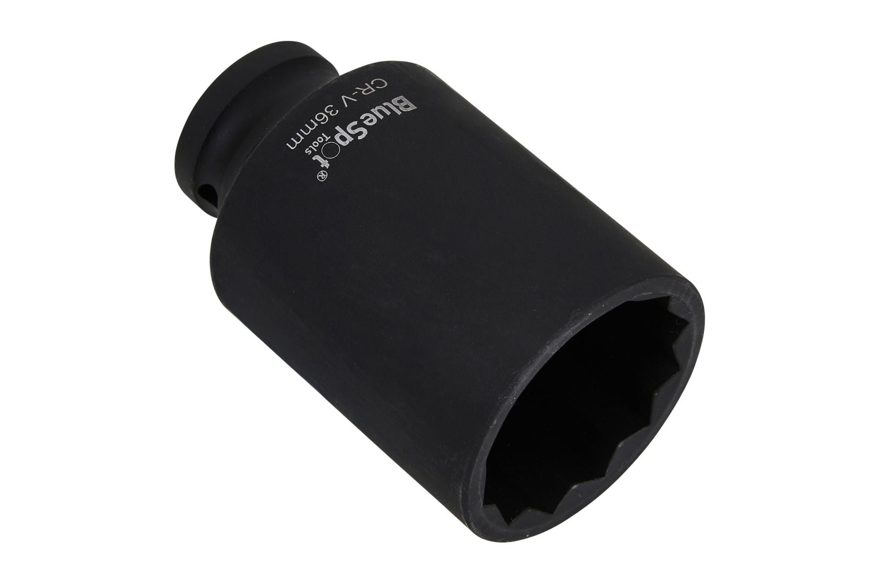 BlueSpot 36mm 1/2" Drive 12 Point Deep Impact Socket With A Manufacturers LifeTime Guarantee 01683