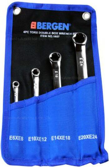 US Pro 4 Piece E - Torx Spanner Set E6 - E24  2050