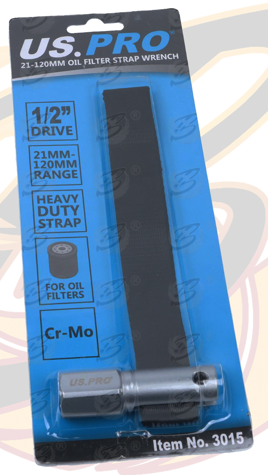 US Pro 21mm - 120mm Oil Filter Strap Wrench ( 3015 )