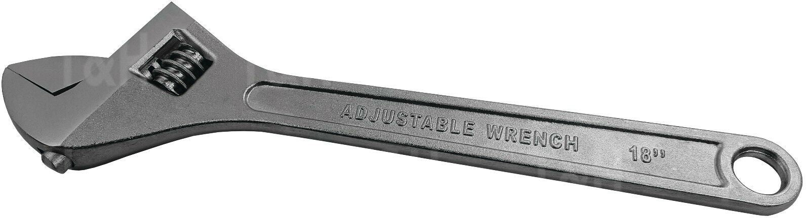 US PRO 18" ADJUSTABLE WRENCH