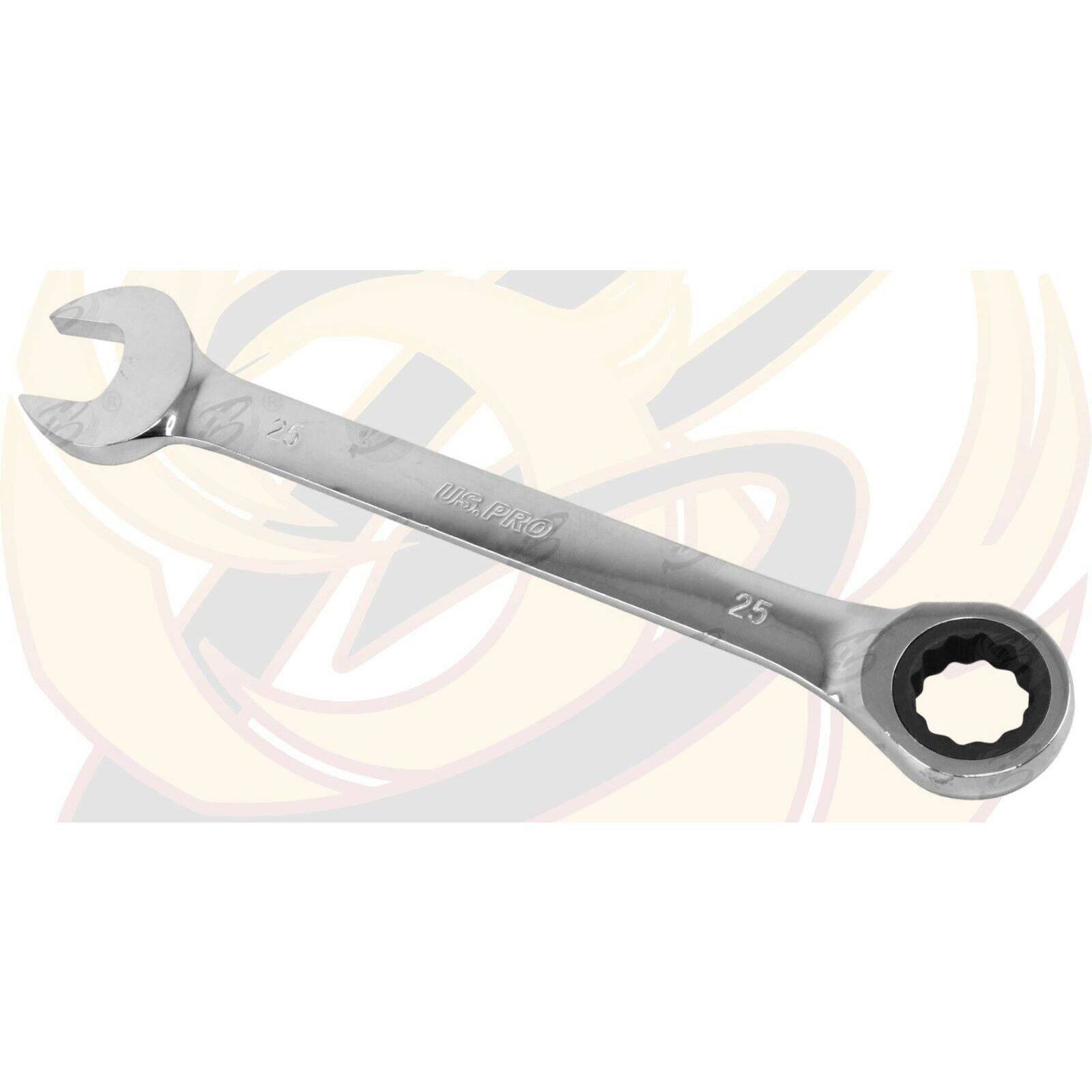US PRO 25MM 72 TOOTH RATCHET SPANNER