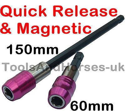 BlueSpot 2 Piece Magnetic Quick Release Bit Holder ( 14114 )