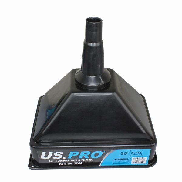 US Pro 10" Funnel With Filter  3244