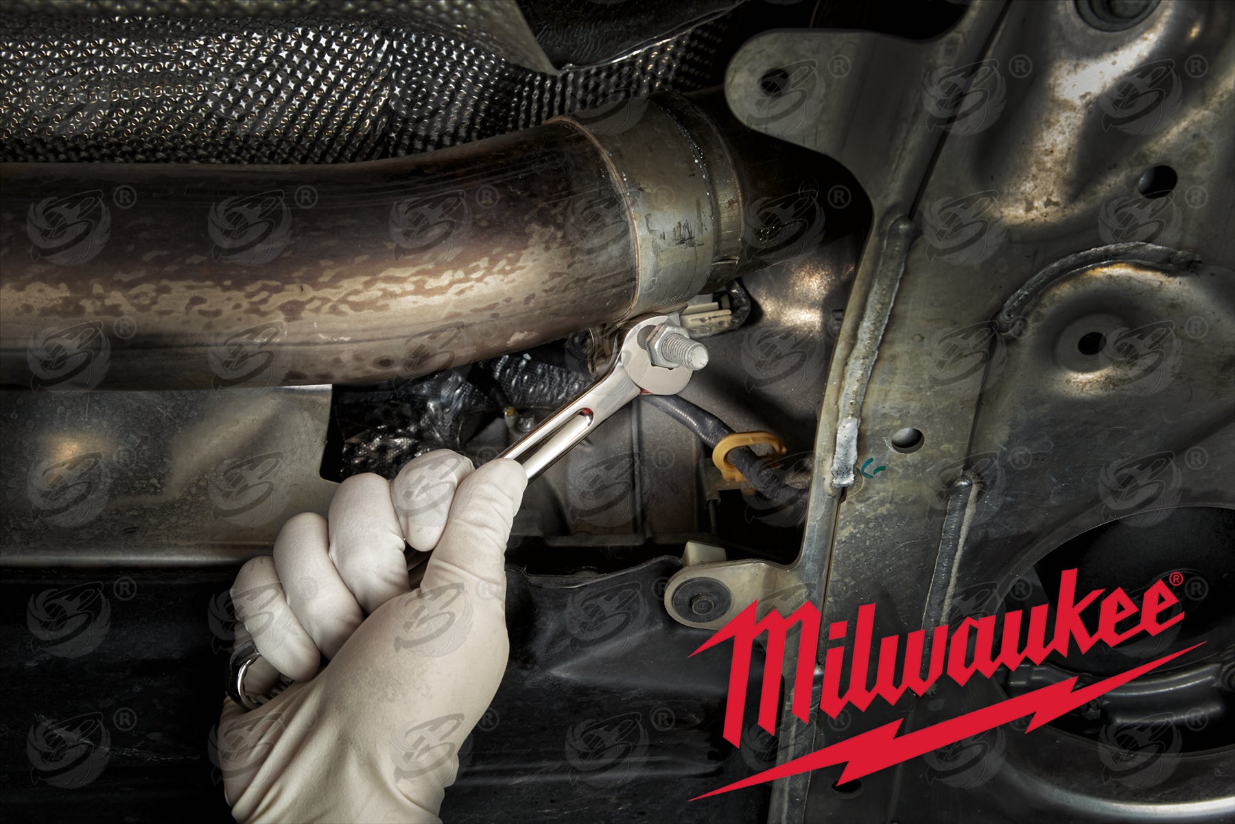 MILWAUKEE 17MM 144 TEETH MAXBITE RATCHET SPANNER