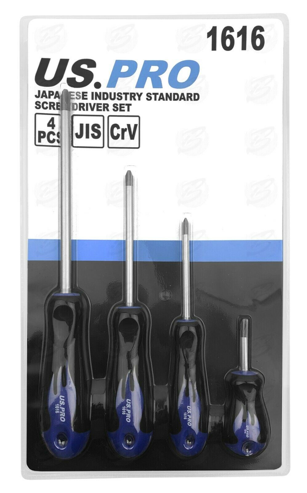 US PRO 4PCS JIS ( JAPANESE INDUSTRIAL SCREWDRIVERS )