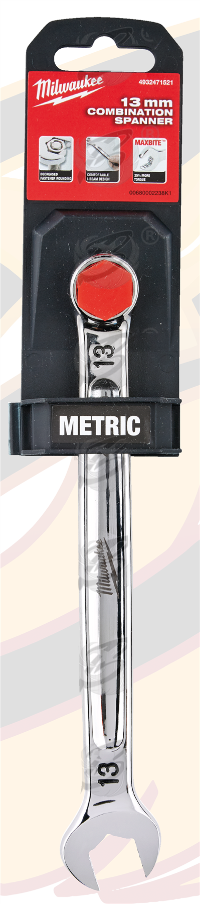 Milwaukee 13mm Maxbite Combination Spanner ( Single ) ( 4932471521 )