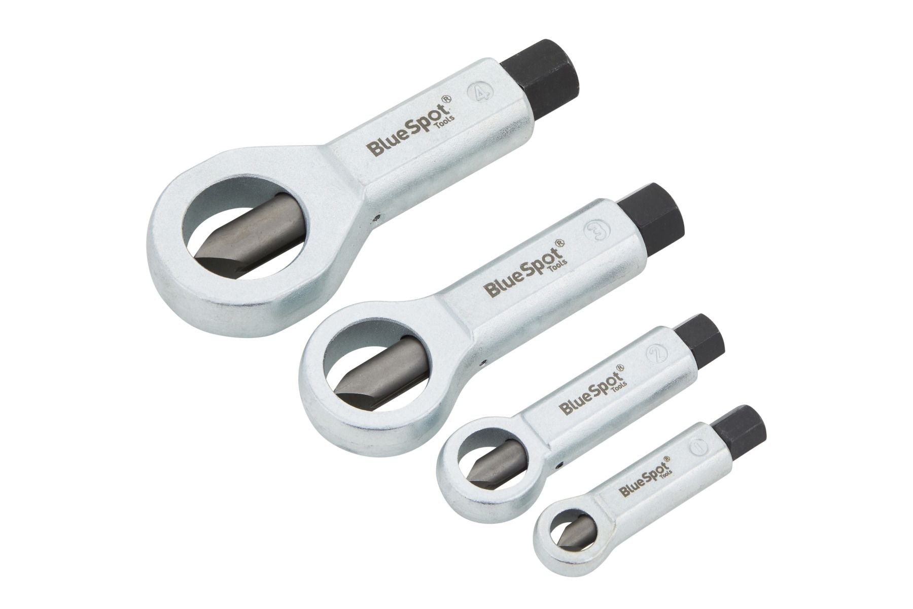 BlueSpot 4 Piece Nut Splitter 9-27mm (3/8" - 1 1/16") ( 22313 )