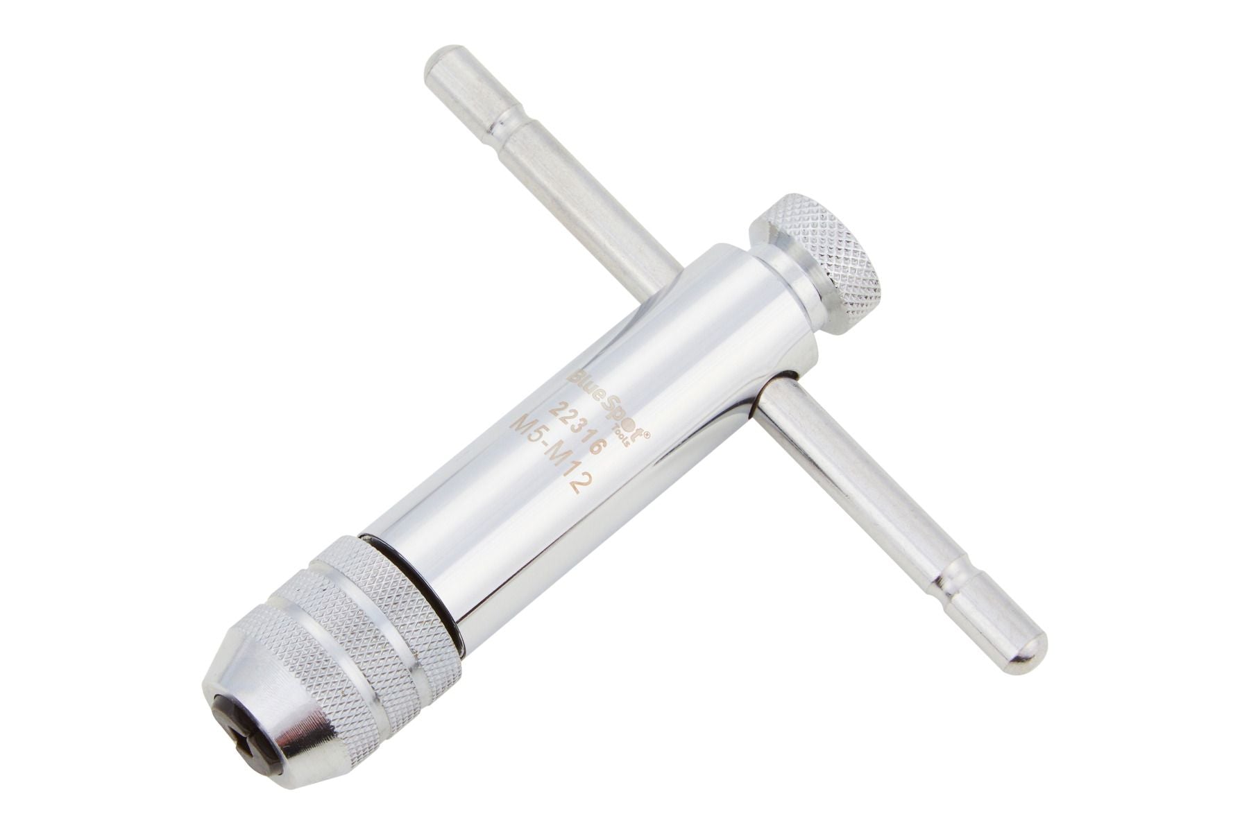 BlueSpot 110mm Ratchet Tap Wrench (M5-M12) With A Manufacturers LifeTime Guarantee 22316