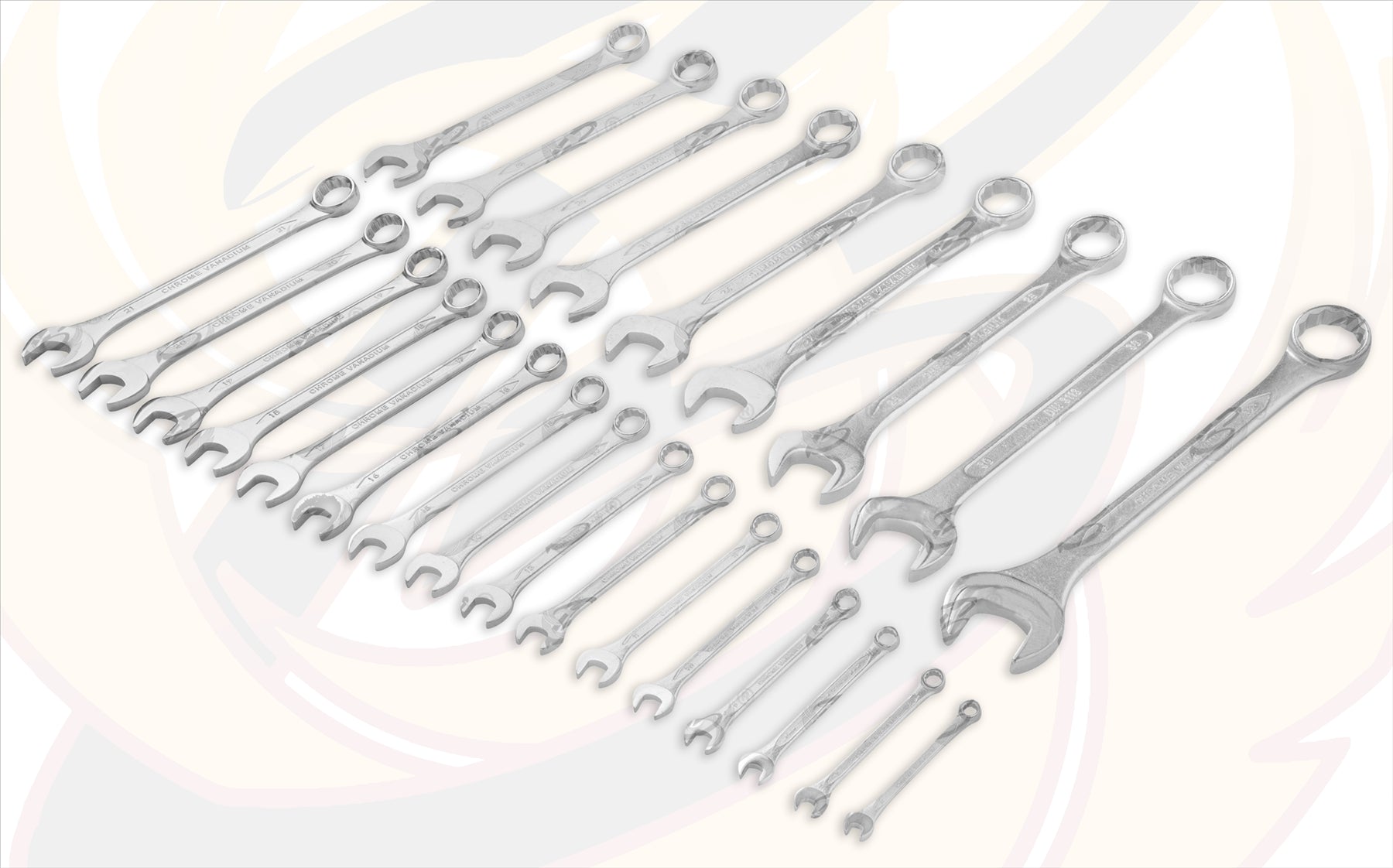 BLUESPOT 25PCS COMBINATION SPANNER SET 6MM - 32MM