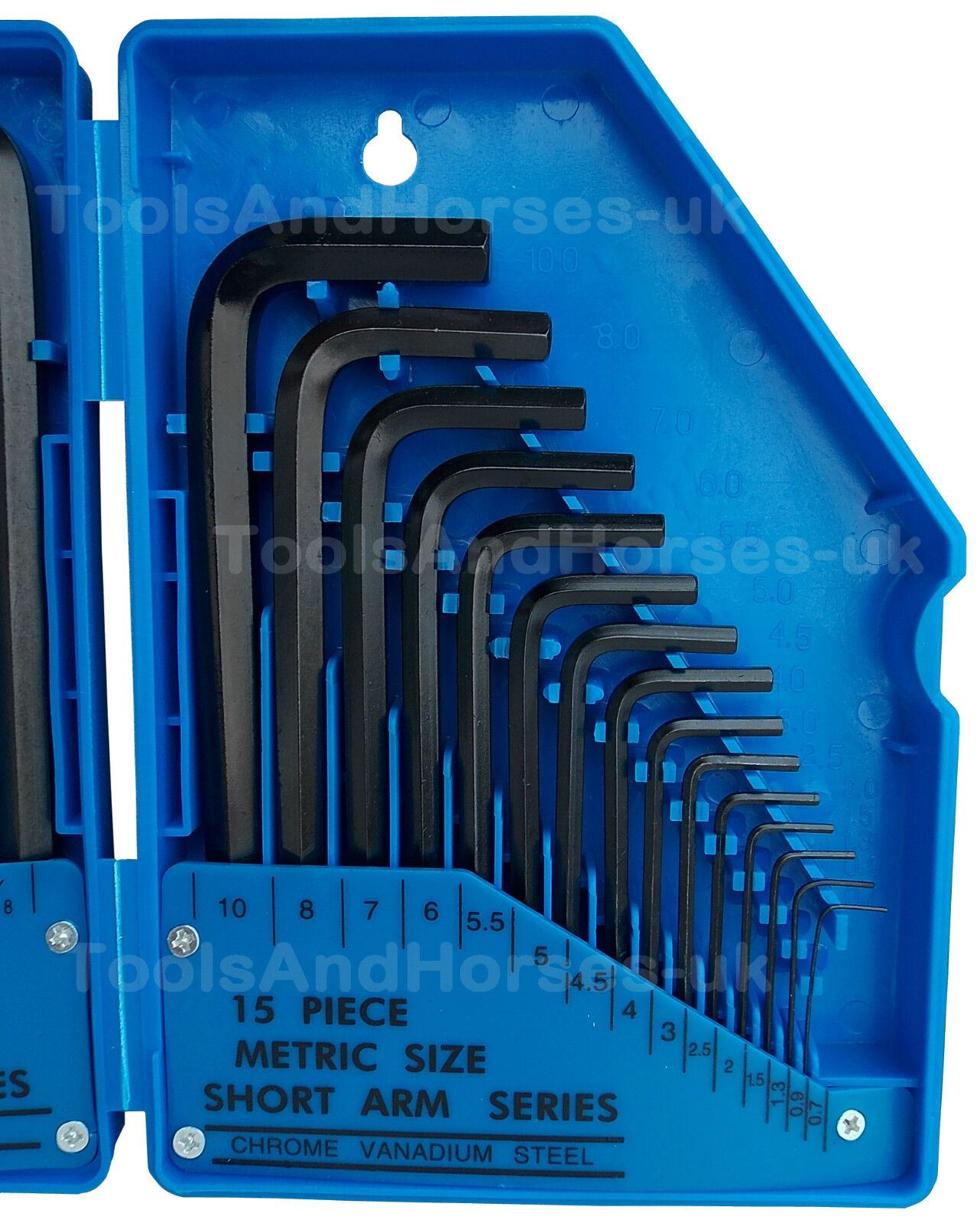 BlueSpot 30 Piece Hex / Allen Key Set 0.7mm - 10mm 15320
