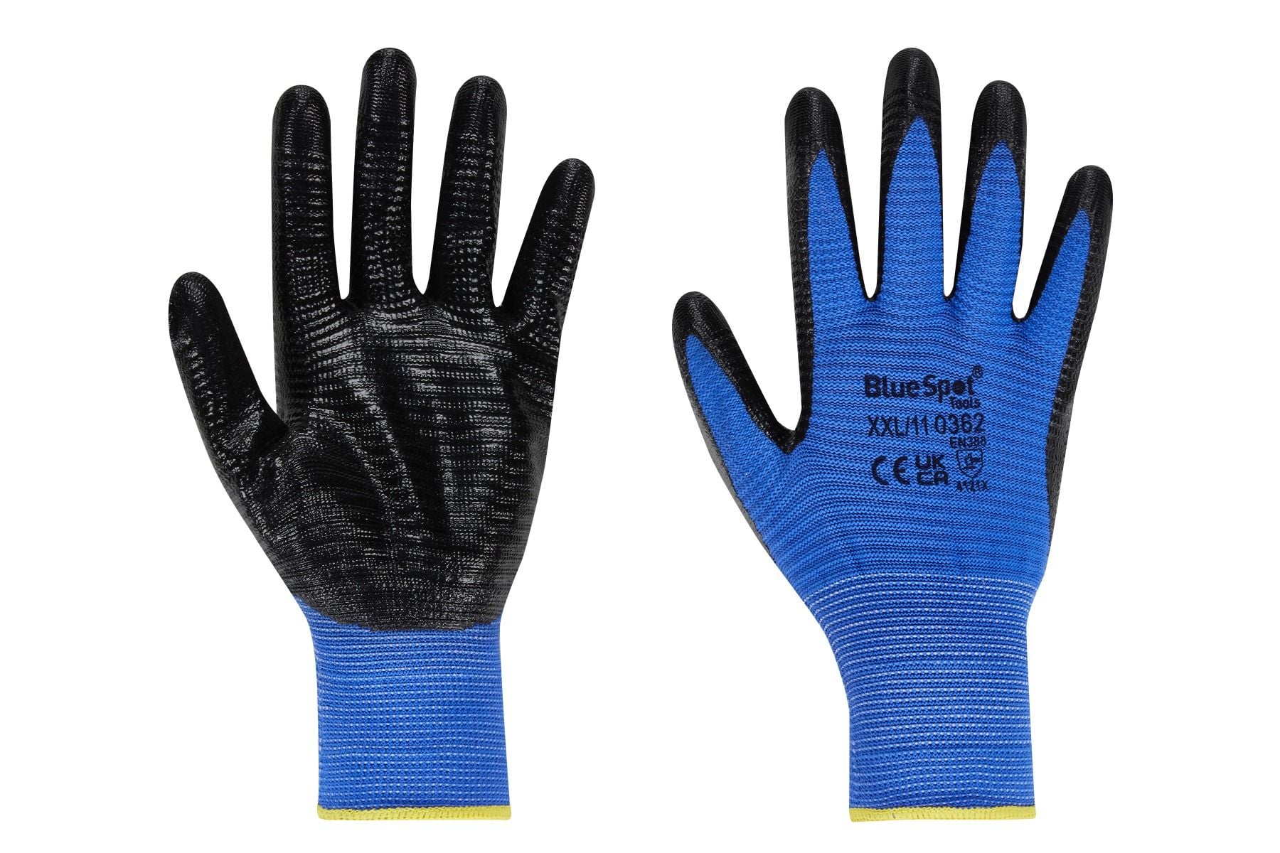 BlueSpot Extra Grip Nitrile Palm Gloves ( XX Large )  23048