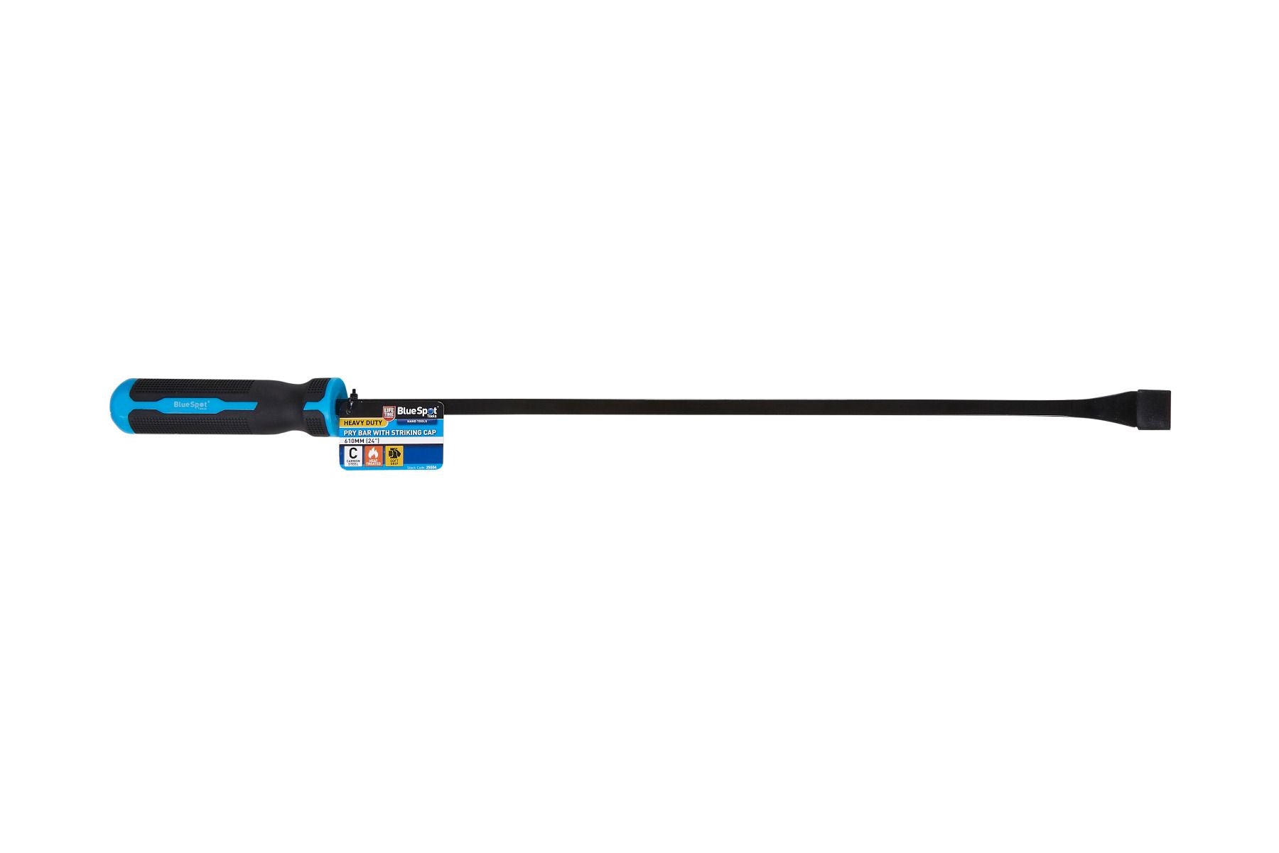 BlueSpot 610mm(24") Offset Go Through Pry Bar With A Manufacturers LifeTime Guarantee 25554