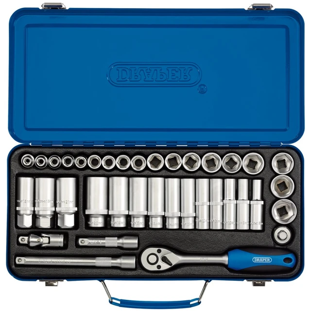 Draper 37 Piece 3/8" Drive Metric Set  16367