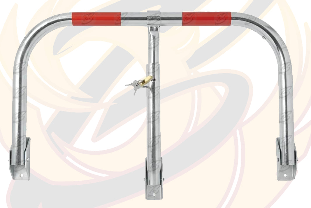 BLUESPOT LOCKABLE FOLDING PARKING BARRIER