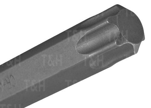 US Pro 9 Piece 1/2" Drive Extra Long Torx Bit Sockets T27 - T70  3304