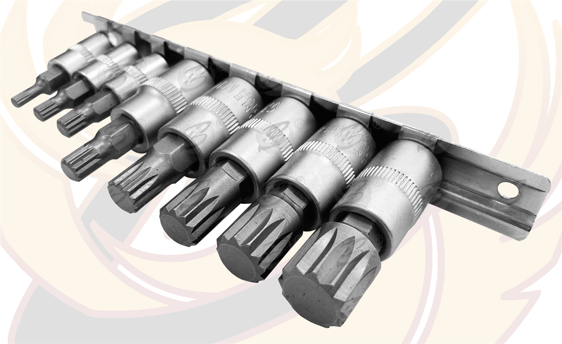 Toolzone 8 Piece 1/4
