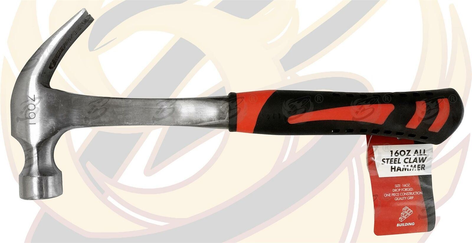 Toolzone 16Oz Claw Hammer ( HM046 )