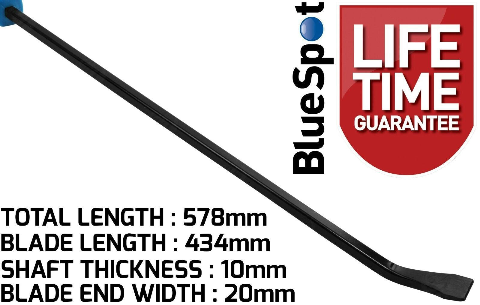 BlueSpot 4 Piece Pry Bar Set 25540