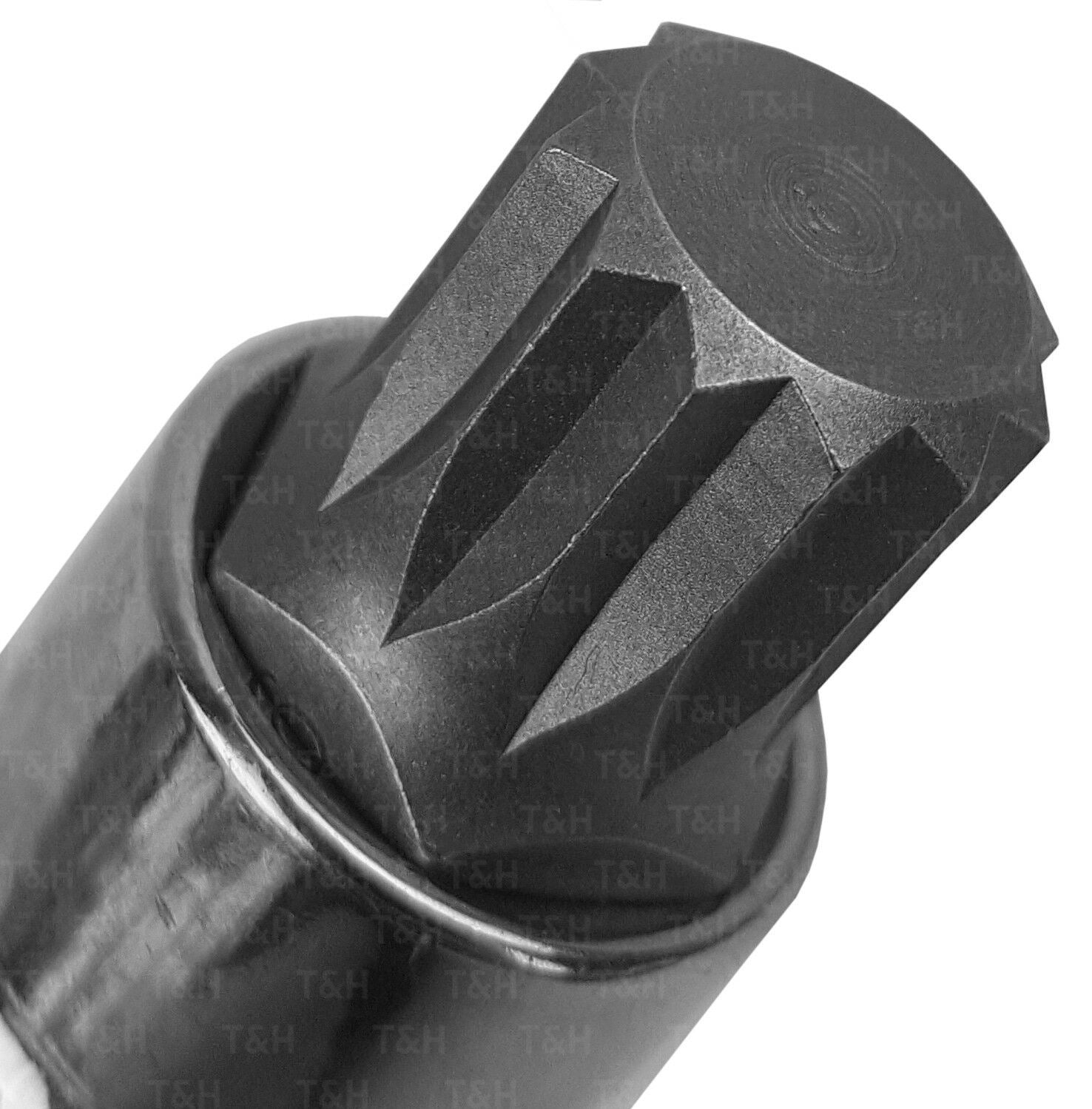 US PRO M16 1/2" DRIVE 55MM LONG SPLINE BIT SOCKET ( SINGLE )
