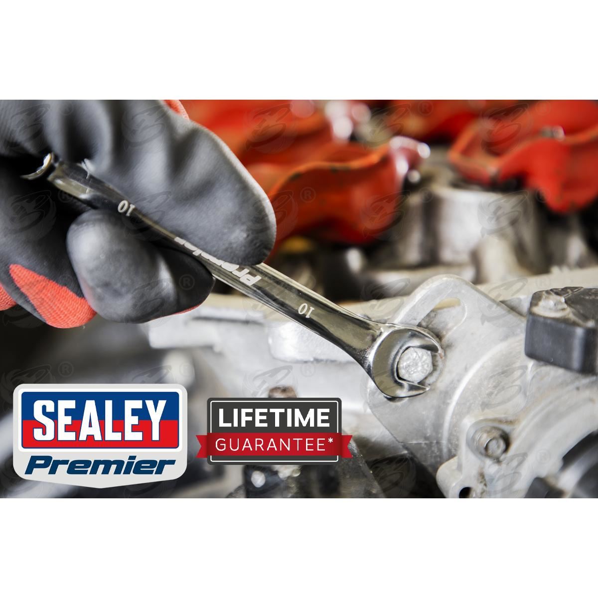 SEALEY 12PCS COMBINATION SPANNER SET ( OEPN & RING END ) ( 8MM - 19MM )