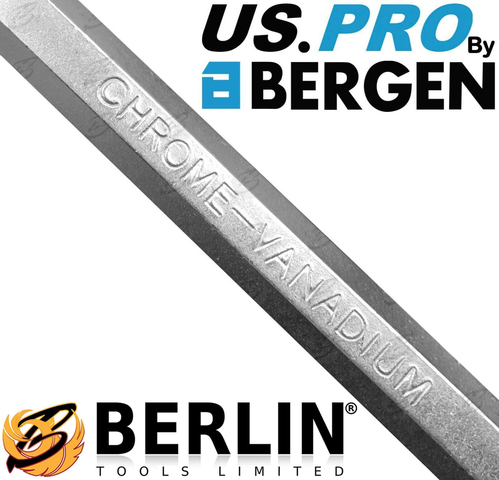 US Pro 12 Piece Magnetic Go Through Screwdriver Set ( Slotted - PHillips ) 1610