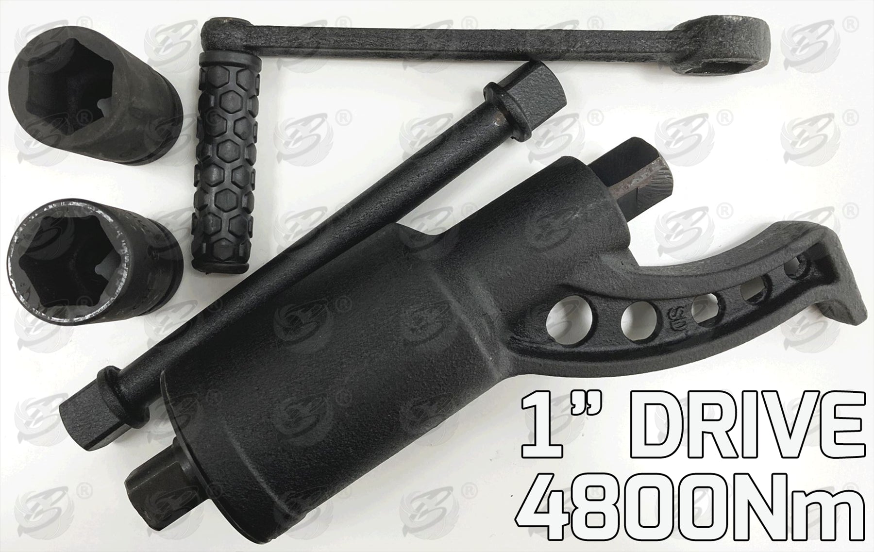 TOOLZONE 1" DRIVE TORQUE MULTIPLIER 1:68 RATIO UP TO 4800Nm ( 32MM & 33MM SOCKET INCLUDED )