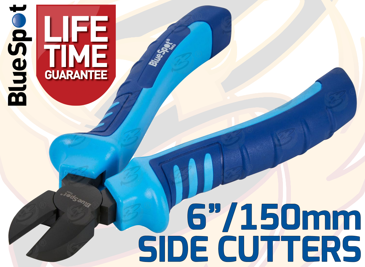 BlueSpot 150mm (6") Heavy Duty Side Cutter Plier ( 08193 )