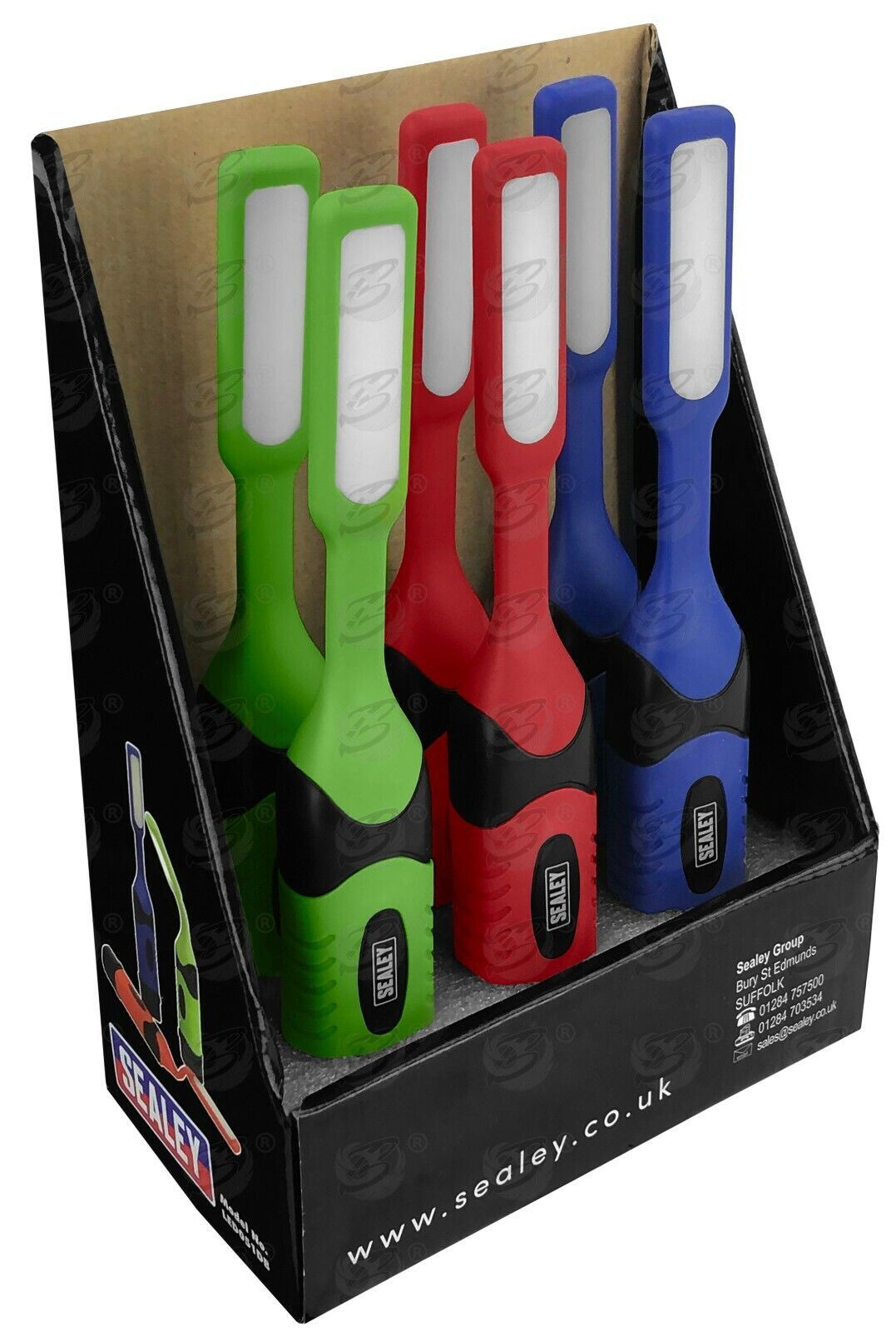 SEALEY SMD LED Torch Work Light Flexi Head 180° Magnetic Pocket Inspection x 6