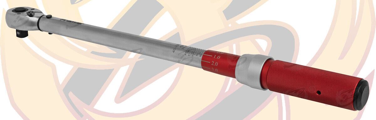 SEALEY 1/2" DRIVE CALIBRATED TORQUE WRENCH MICROMETER STYLE 40Nm - 220Nm