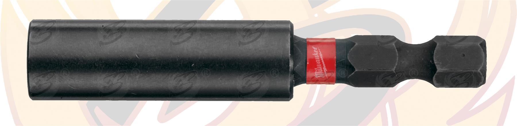 MILWAUKEE 60MM MAGNETIC BIT HOLDER ( SHOCKWAVE IMPACT DUTY ) ( X 8 )