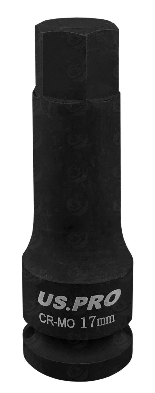 US PRO H17 1/2" DRIVE 78MM LONG IMPACT HEX BIT SOCKET ( SINGLE )