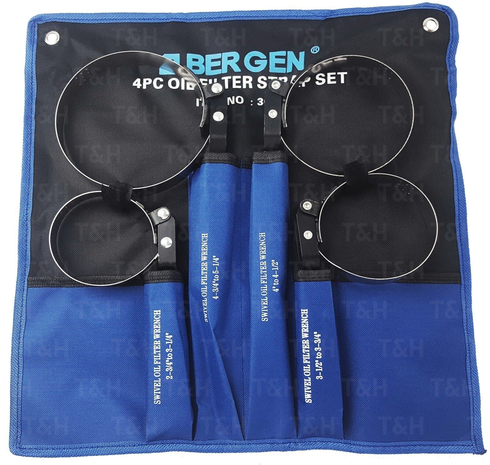 US Pro 4 Piece Swivel Oil Filter Straps 3099