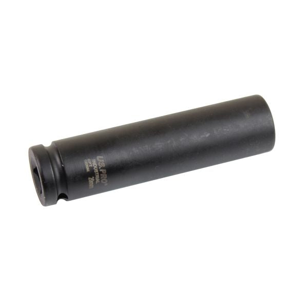 US Pro 1/2" Drive 20mm 6 Point Extra Deep Impact Socket  3806