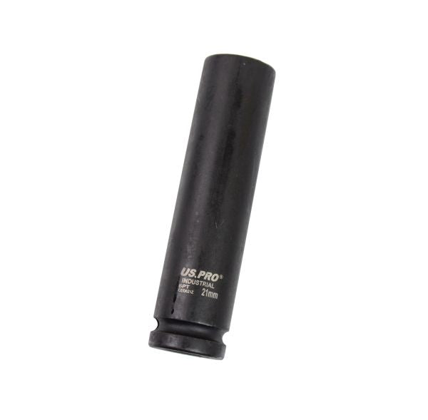 US Pro 1/2" Drive 21mm 6 Point Extra Deep Impact Socket  3807