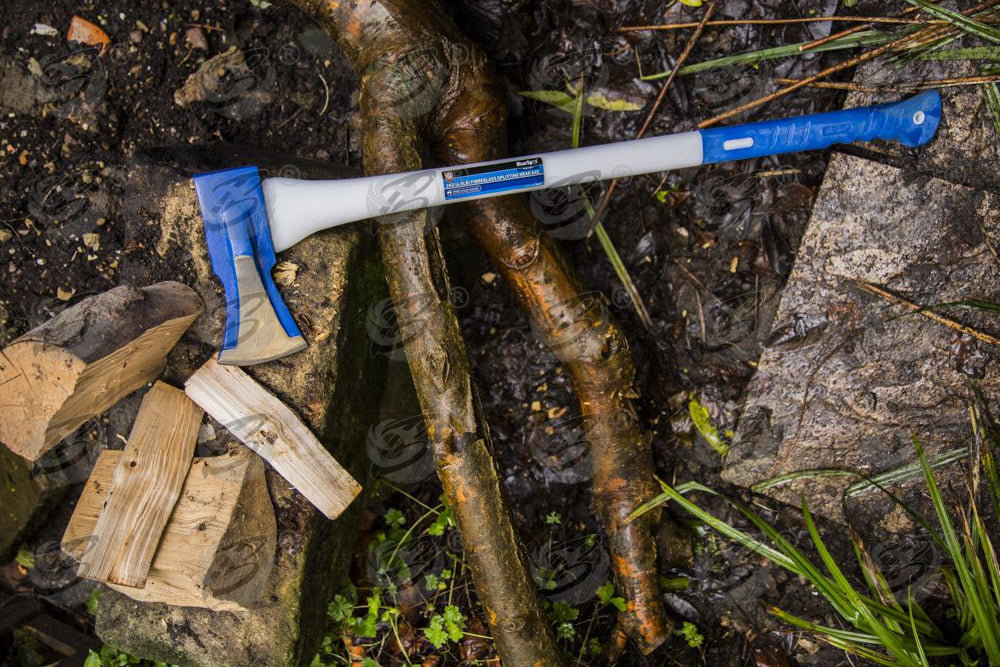 BLUESPOT 2KG ( 4.4LB ) FIBREGLASS SPLITTING HEAD FELLING AXE