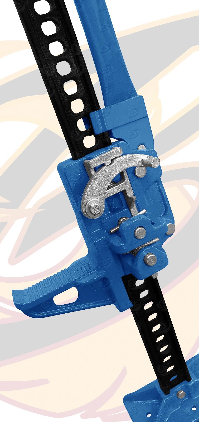 Toolzone Heavy Duty 1200mm (48") Hi-Li Foot Tractor Jack Farm Jack 2.4 Tonne Hoist AU157