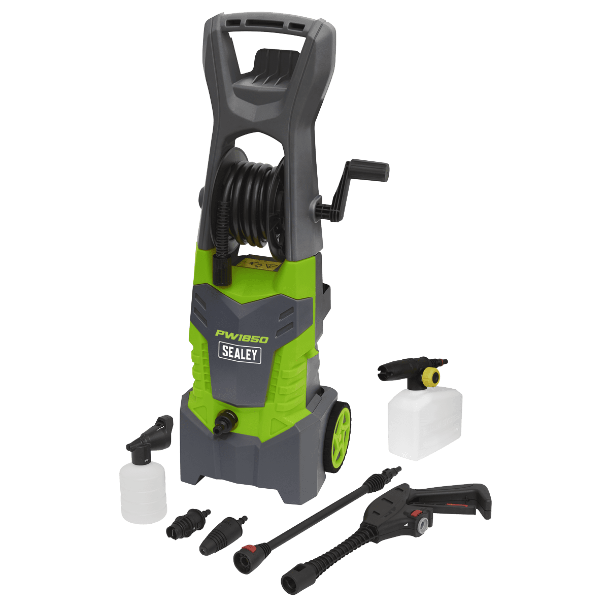 Sealey Pressure Washer 130bar with Snow Foam Sprayer Kit  PW1850SNAKIT